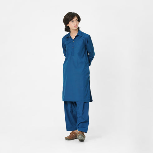 Teal Wash n Wear Suit